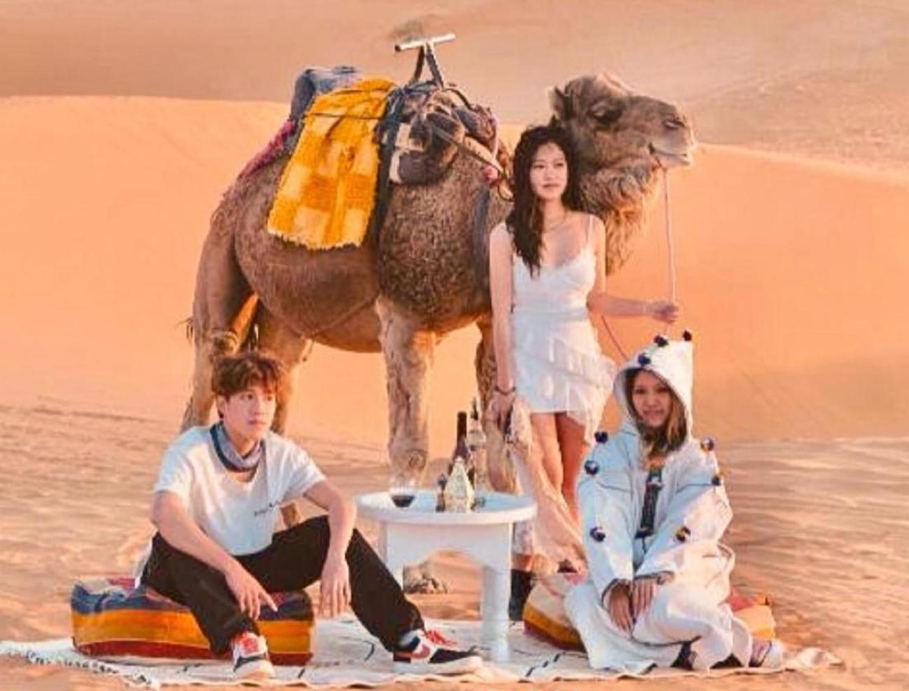Готель Sahara Traveling Camp Мерзуга Екстер'єр фото